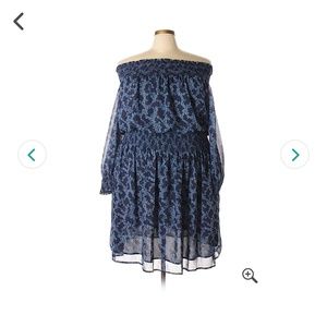 Michael Kors off the shoulder dress